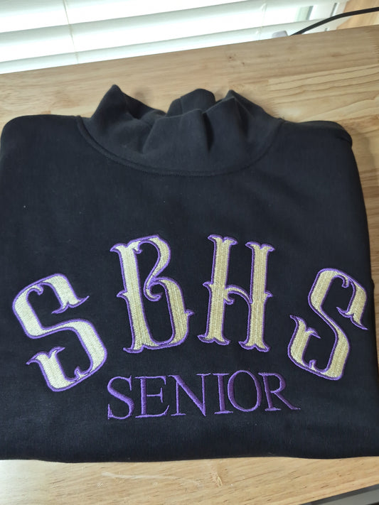 SBHS Mock Neck Sweatshirt