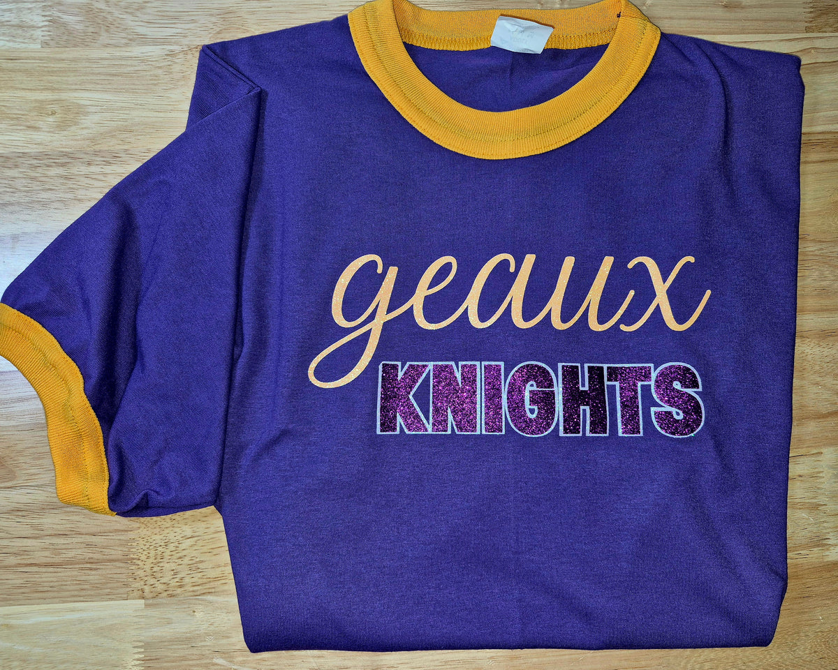 geaux KNIGHTS retro tee