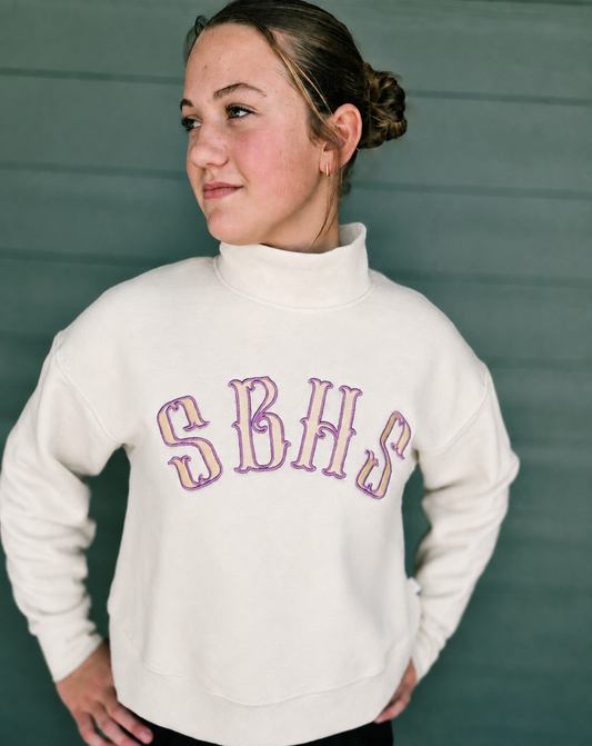 SBHS Mock Neck Sweatshirt